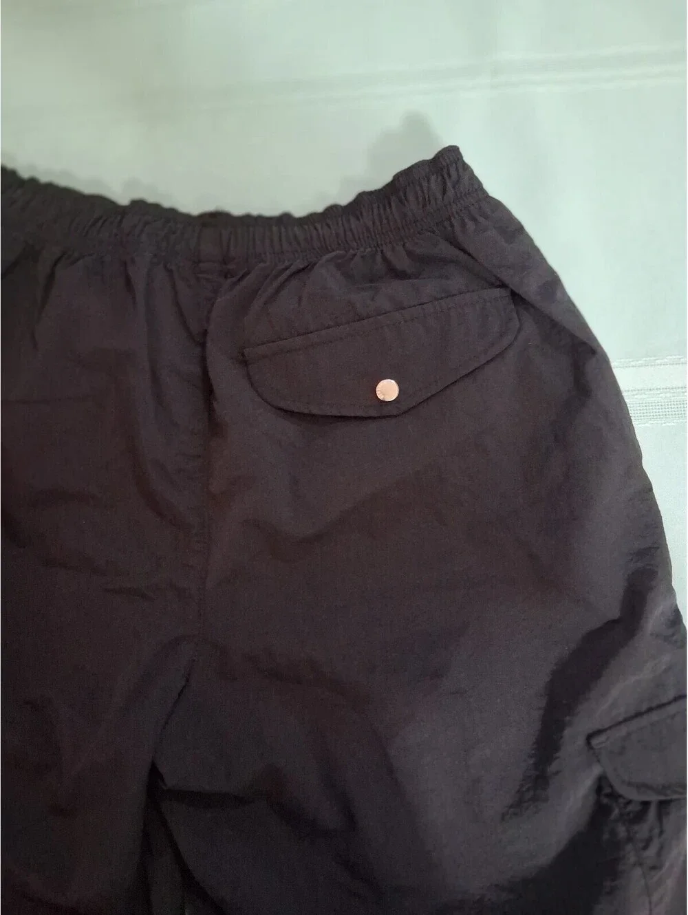 Bershka Cargo Pants with Elastic Waistband Size XS